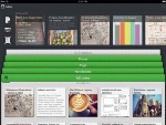 iPadではホーム画面上部に最近使用したノートの一覧が出る