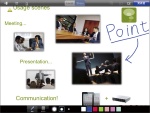 RICOH Smart Presenter（iPad）の画面