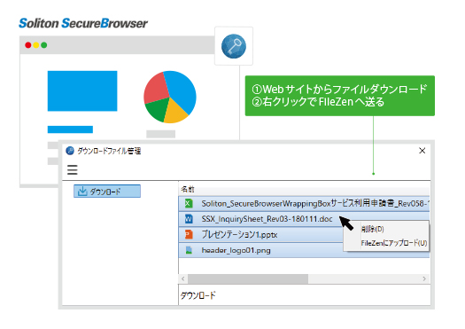 オフィス文書のビューア機能を備えたセキュアなwebブラウザーソフト 日経クロステック Active