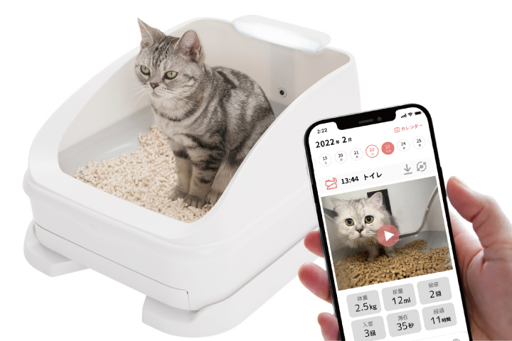 IoTトイレとAIでネコの体調を管理、九州工大と共同研究 | 日経クロス