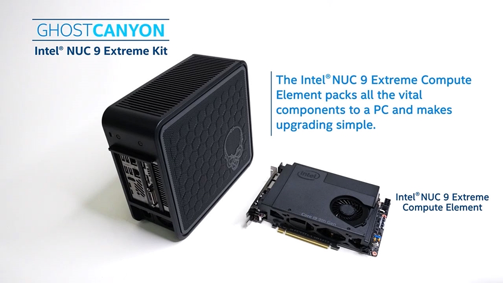 米インテル、ゲーマー向けに第9世代Intel Core H搭載の小型PCキットを