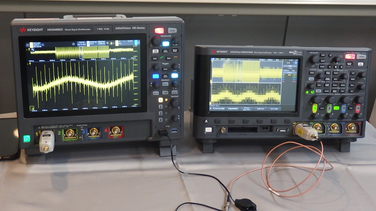 Keysightが1GHzオシロ、「市場で最も高分解能」なA-D変換器を搭載