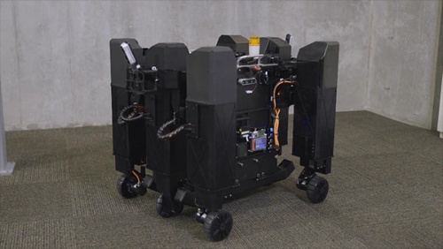 ソニーグループが開発した6脚ロボット