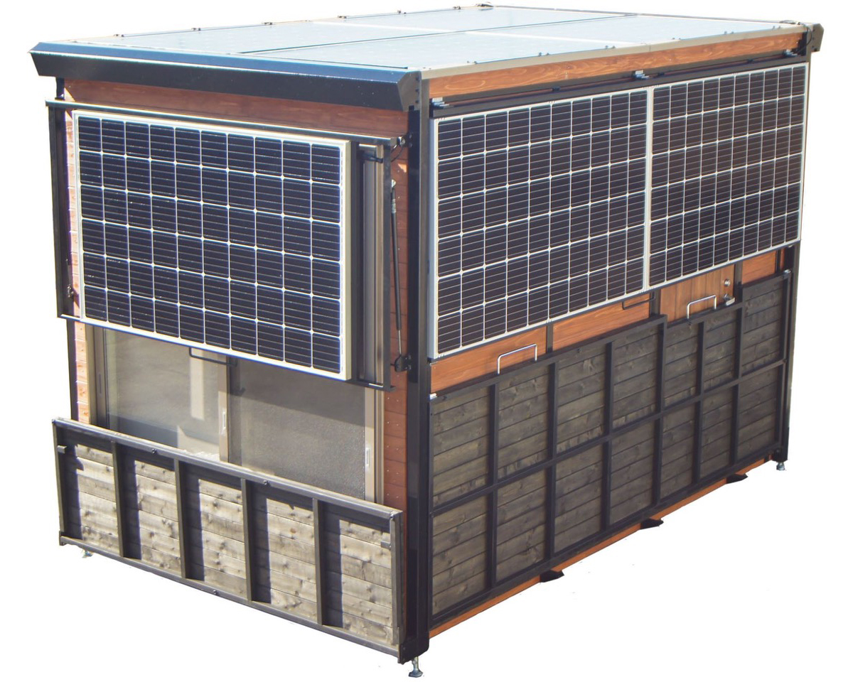 大容量の太陽光発電と蓄電ができるオフグリッドハウス 日経クロステック Active