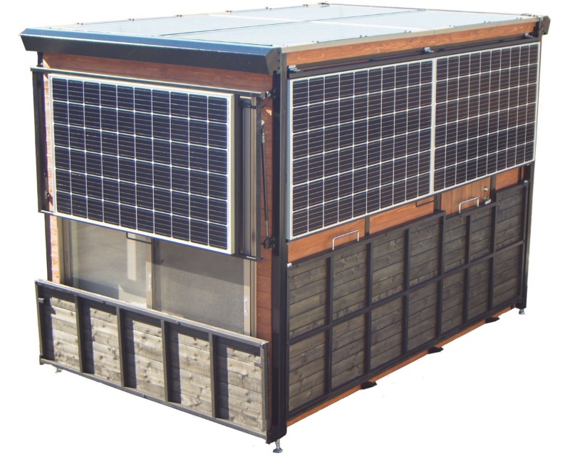 大容量の太陽光発電と蓄電ができるオフグリッドハウス 日経クロステック Active 大容量の太陽光発電と蓄電ができるオフグリッドハウス 日経クロステック Active