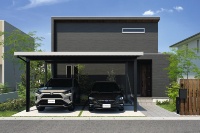 ツートンカラーの施工例(資料:三協立山)