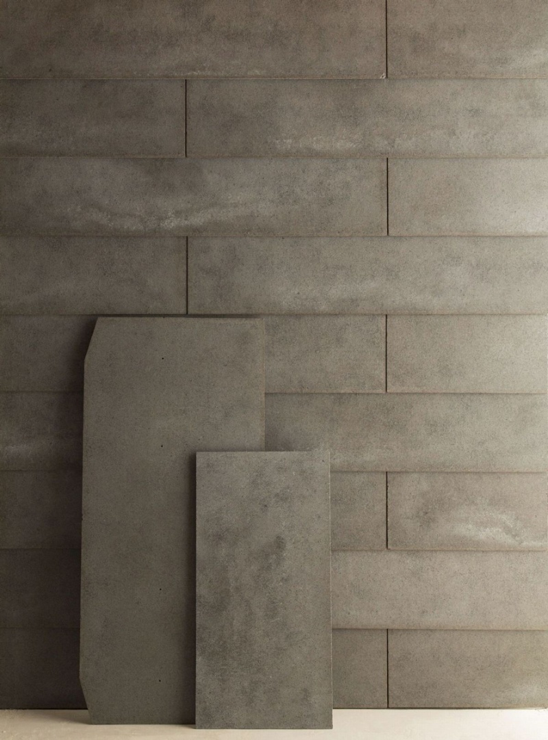 セメントに生じるムラを生かした壁材 日経クロステック Active セメントに生じるムラを生かした壁材 日経クロステック Active