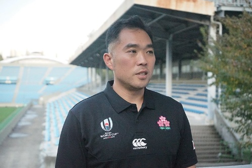 ラグビー日本代表の太田千尋コーチ