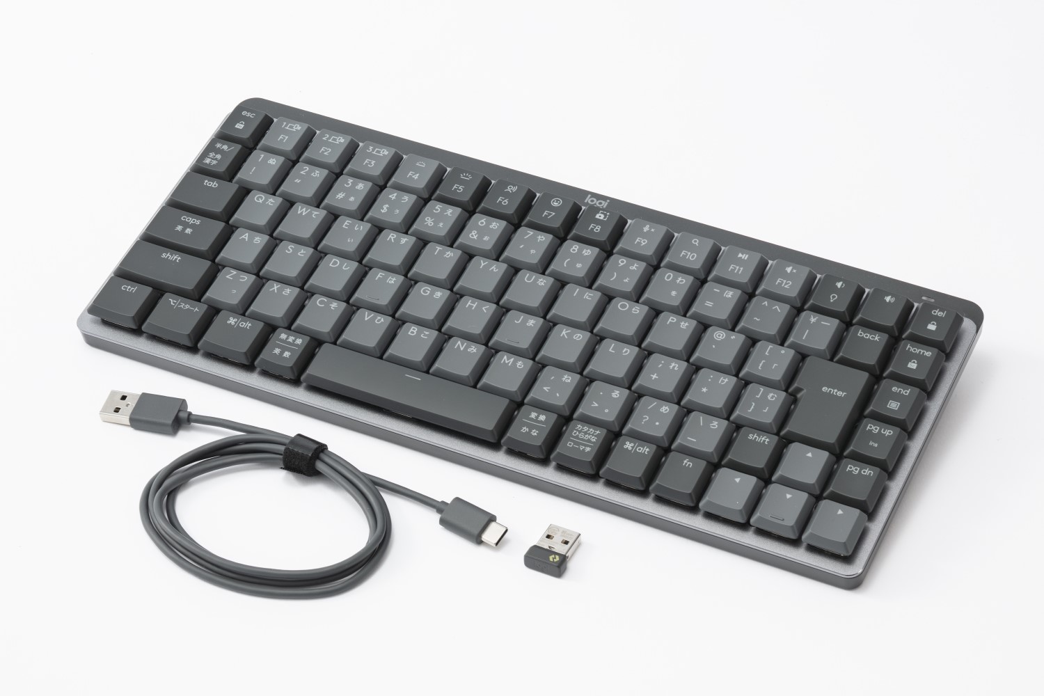 メカニカルキーボードとしては薄型の「MX MECHANICAL MINI」、打ち心地