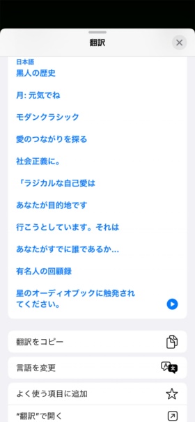 画像内のテキストが日本語に翻訳された