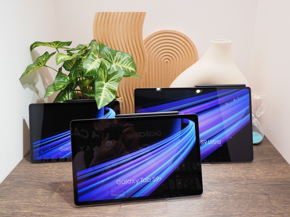 サムスン電子は今回の発表に際して、タブレットデバイス「Galaxy Tab S9」シリーズの全ラインアップを国内で展開すると発表。スマートデバイス全体でのアピールを強めている