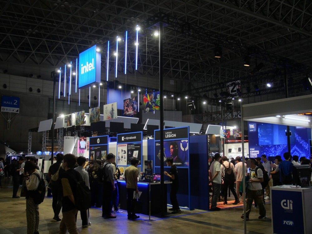 「東京ゲームショウ2024」ではコンシューマーゲームだけでなく、ゲーミングPCに関する展示も盛り上がりを見せていた。写真は同イベントにて撮影