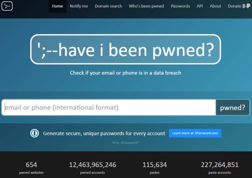 パスワードの流出があったかどうかを確認できる「Have I Been Pwned?(HIBP)」