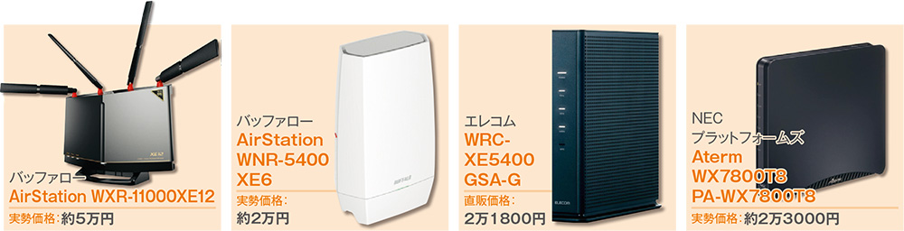 Wi-Fi 6E対応製品が続々登場