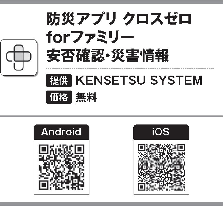 いざ」というときに家族の安否を素早く確認、災害発生時に役立つ