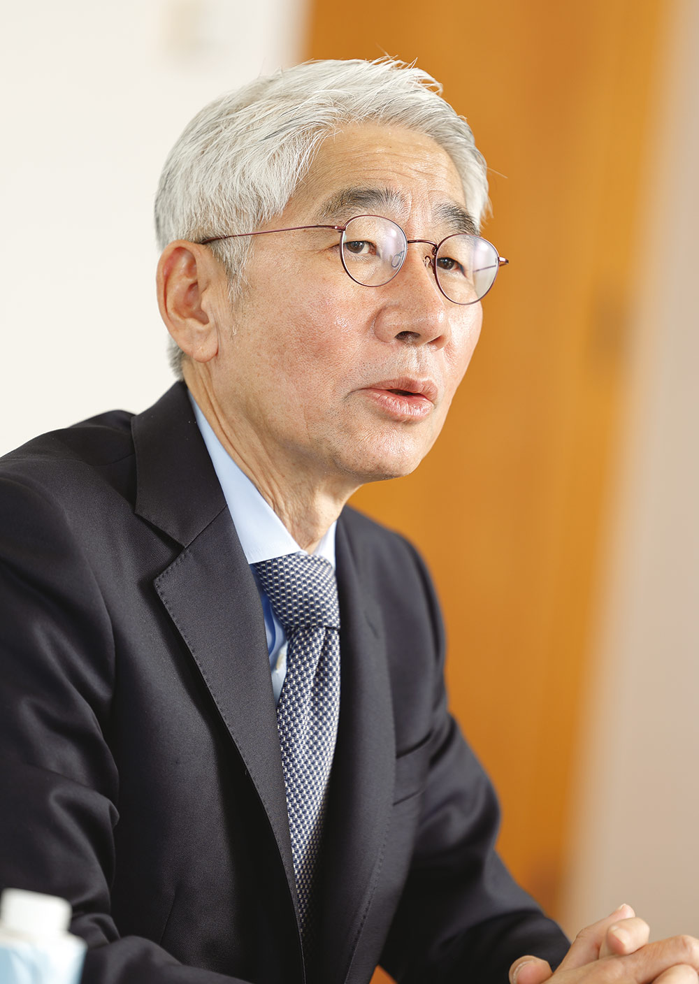 海外戦略の再構築を進めるNEC森田社長、従業員との対話集会続ける