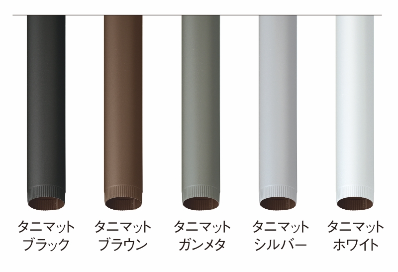 タニマットカラー5色を揃えた（画像提供：タニタハウジングウェア）