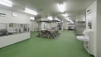 施工後の状況。継ぎ目のない床面が出来上がる(画像提供:エービーシー商会)