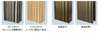 ルーバー材の色はシルバー、二次電解着色のほか、指定色塗装も可能だ(画像提供:エービーシー商会)