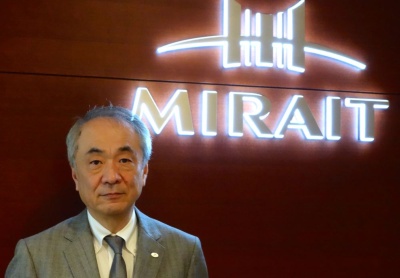 ミライト・エックスの柳澤繁代表取締役社長。ミライトの取締役常務執行役員も務める。