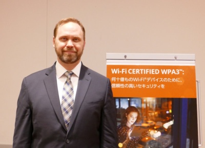 Wi-Fi Alliance マーケティング担当バイスプレジデントのケビン・ロビンソン氏