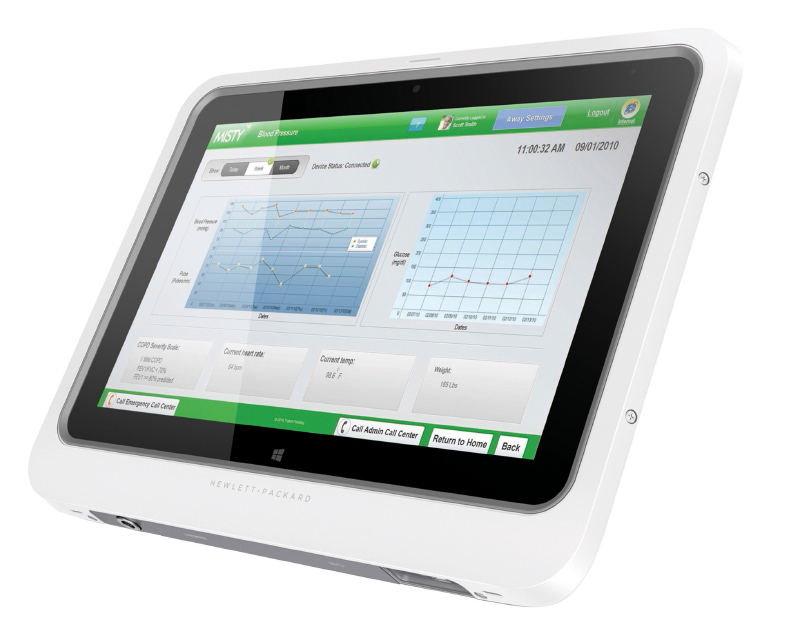 HP ElitePad 1000 G2看護仕様タブレット