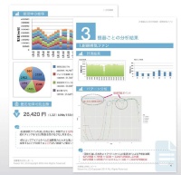 消費電力可視化サービスが生成する月次レポートのイメージ