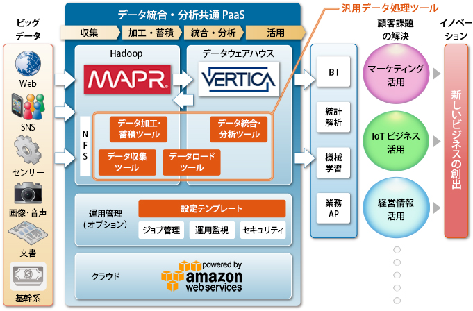 hadoop コレクション データ クレンジング