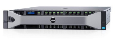 ベースとなるPCサーバー「Dell PowerEdge R730」の外観
