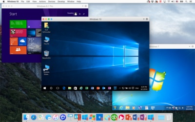 Parallels Desktop 12 for Macの画面