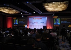 MarTech USA 2016の基調講演会場