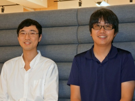 LIFULL HOME’S事業本部 新UX開発部 AI推進 ユニット長の林信宏氏（右）と同ユニットの椎橋怜史氏