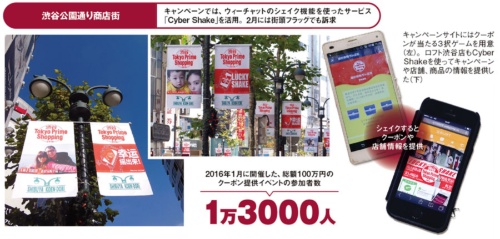 図4 2016年1～2月に渋谷で実施したキャンペーンの概要