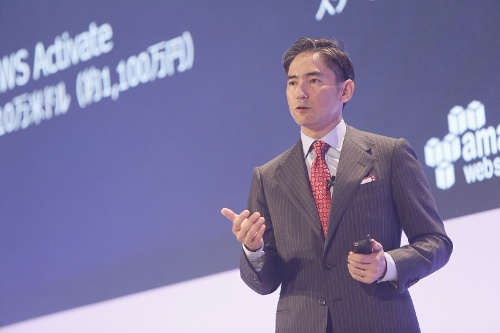 アマゾン ウェブ サービス ジャパンの長崎忠雄代表取締役社長