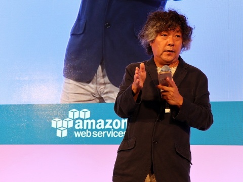 「AWS Summit Tokyo 2017」で講演する脳科学者の茂木健一郎氏