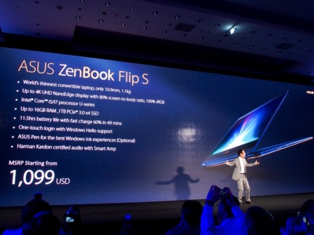 写真3●「ZenBook Flip S」