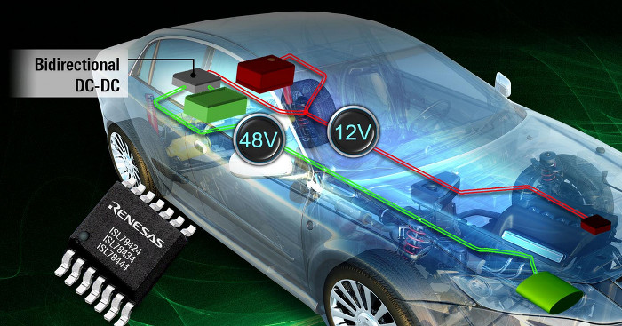 マイルドハイブリッド車の電源系に向く ルネサスが100vハーフブリッジドライバー 日経クロステック Active