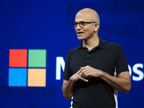 写真1●米Microsoftのサティア・ナデラCEO（最高経営責任者）