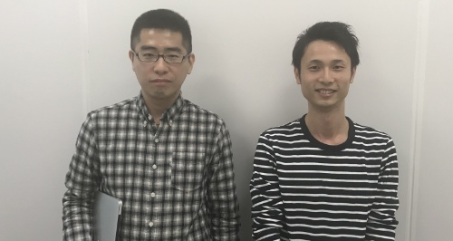 リクルートテクノロジーズ ITソリューション統括部 データテクノロジーラボ部の佐伯嘉康氏（左）、同 松田徹也氏