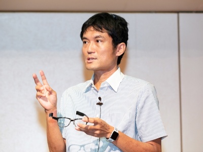 ジンズ JINS MEME事業部技術責任者 菰田泰生氏(撮影:海老名 進)