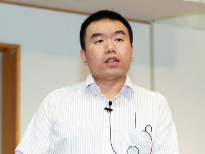 SBクラウド ソリューションアーキテクト 王 志正氏(撮影:海老名 進)