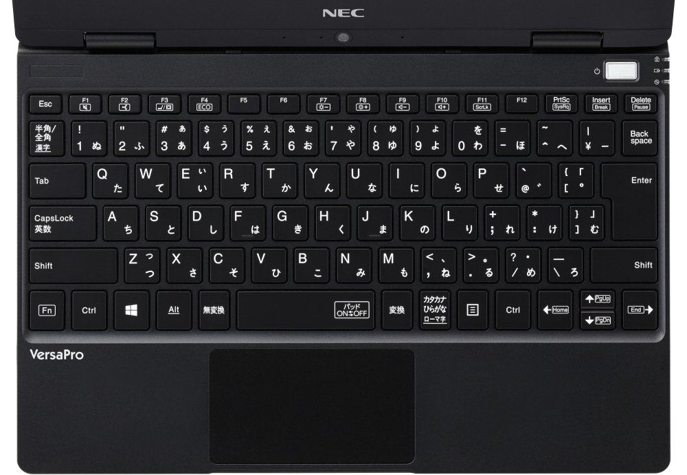 NECが917gの企業向けノートPC、キーボード幅を2センチ広げ打鍵感を向上 ...