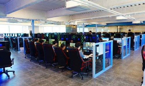 주거 지역의 PC 밴의 예