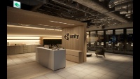 「Unity Japan Officeプロジェクト」は、ユニティ・テクノロジーズ・ジャパンの本社オフィスをVR空間として忠実に再現しており、設計変更の様々なシミュレーションが可能だ（画像提供：ユニティ・テクノロジーズ・ジャパン）
